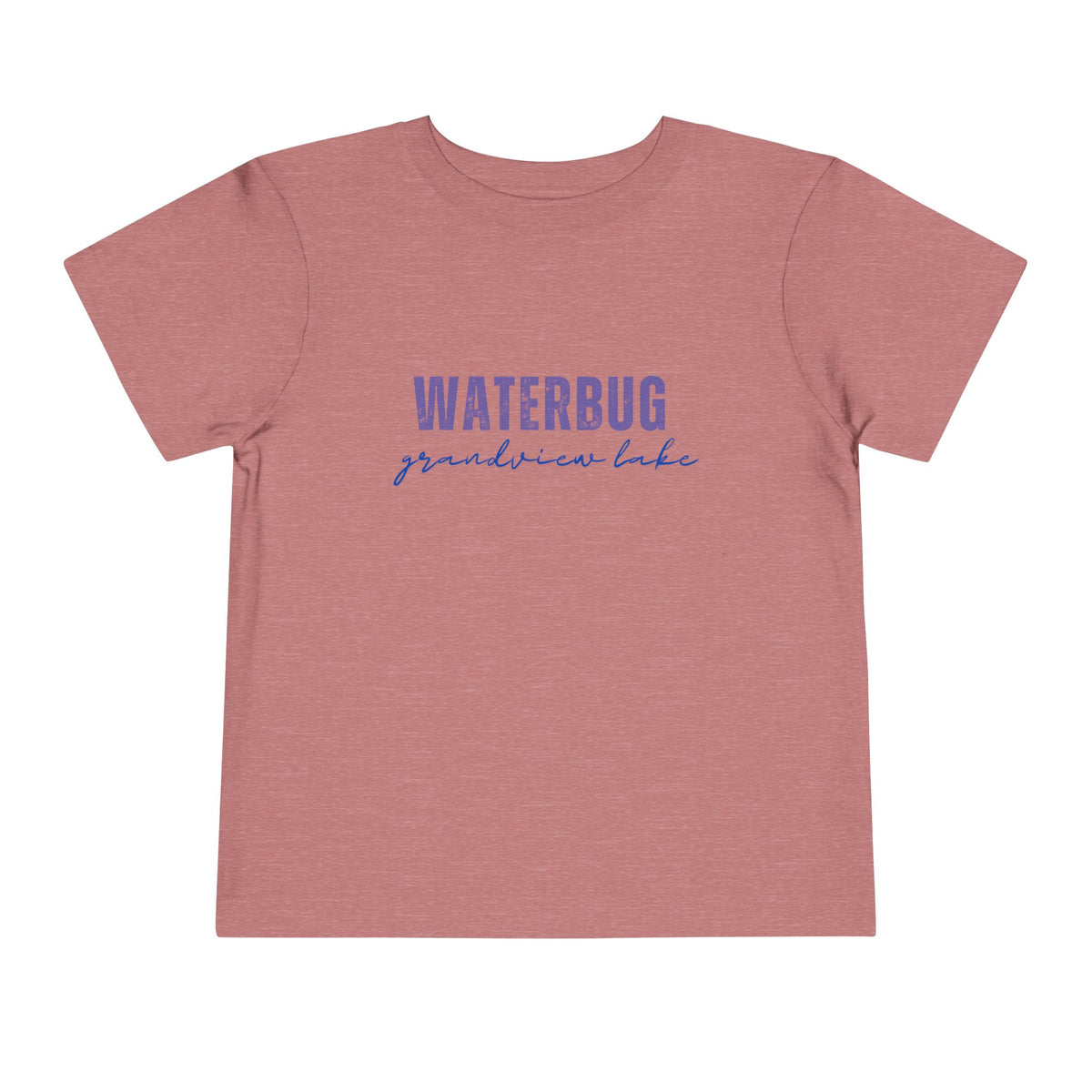 Toddler Tee — "WATERBUG grandview lake" Water-Inspired Kids T-Shirt