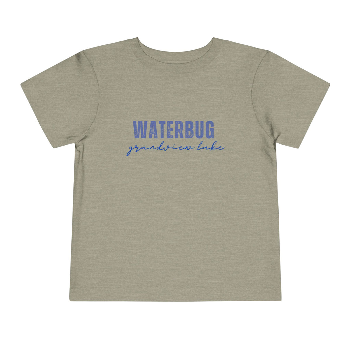 Toddler Tee — "WATERBUG grandview lake" Water-Inspired Kids T-Shirt
