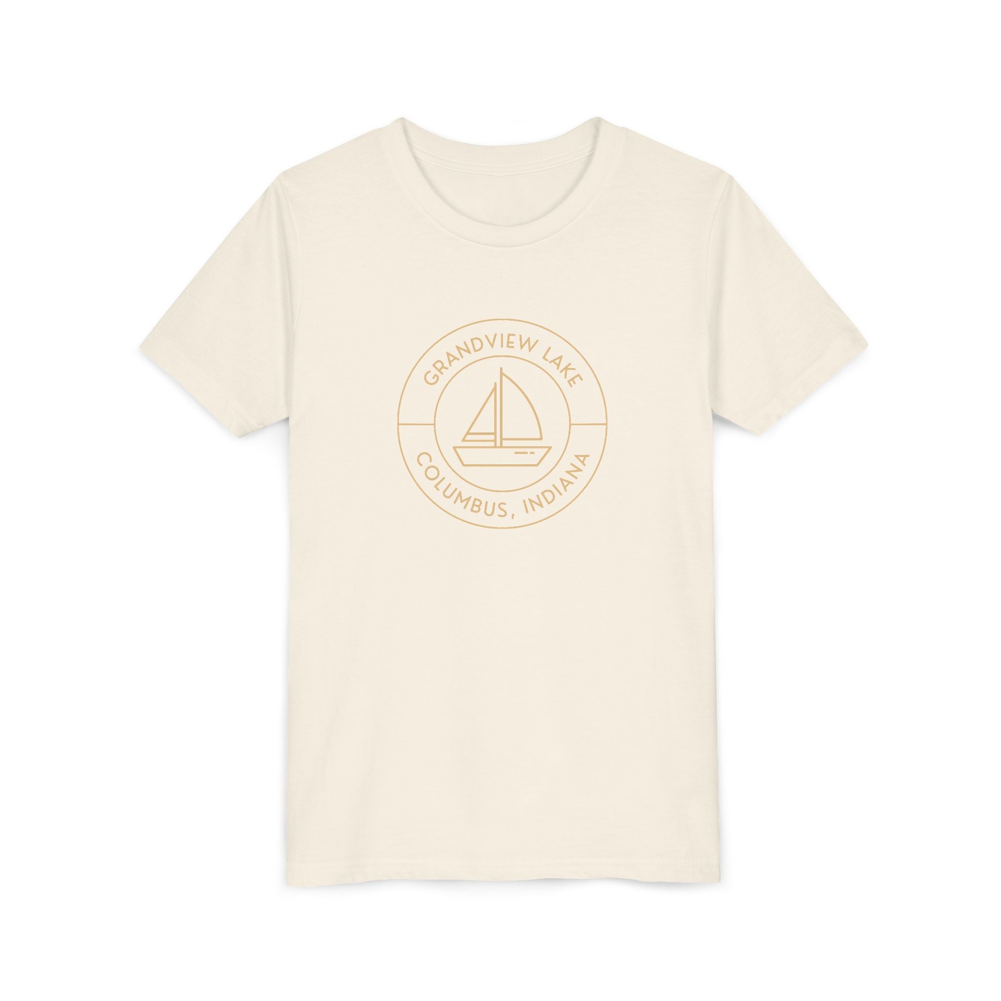 Youth Tee — Sailboat Grandview Lake Kids T-Shirt