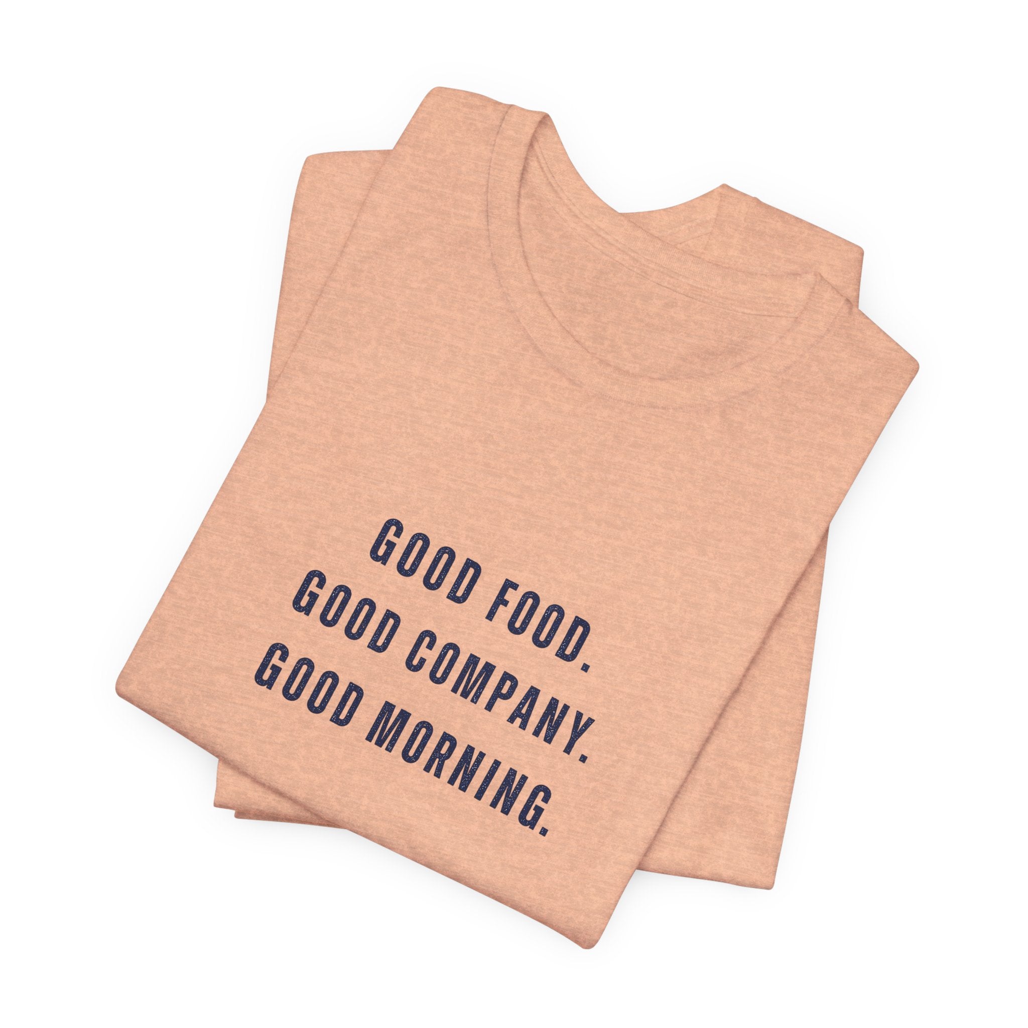 Breakfast Club Lake T‑Shirt — "Good Food. Good Company. Good Morning."