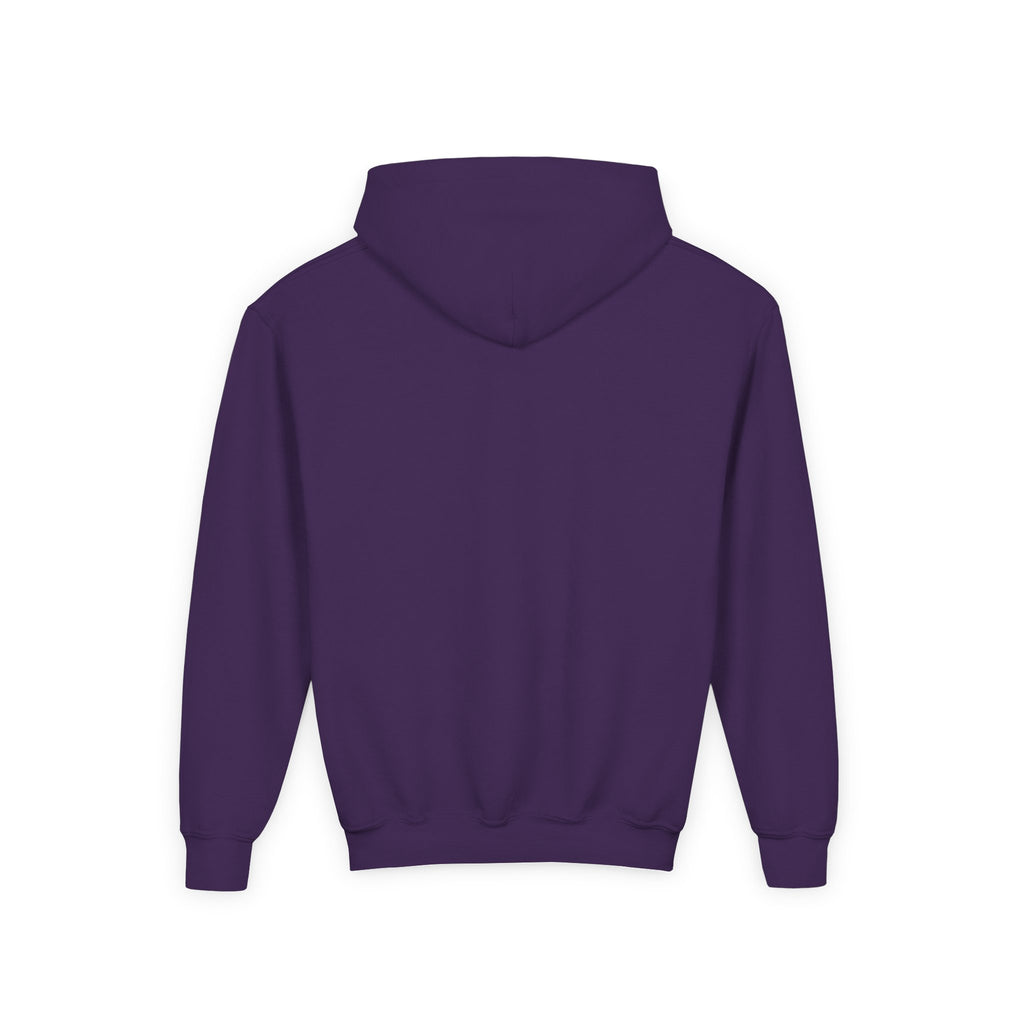 Youth Hoodie with "lamb lake" Script — Soft Casual Pullover