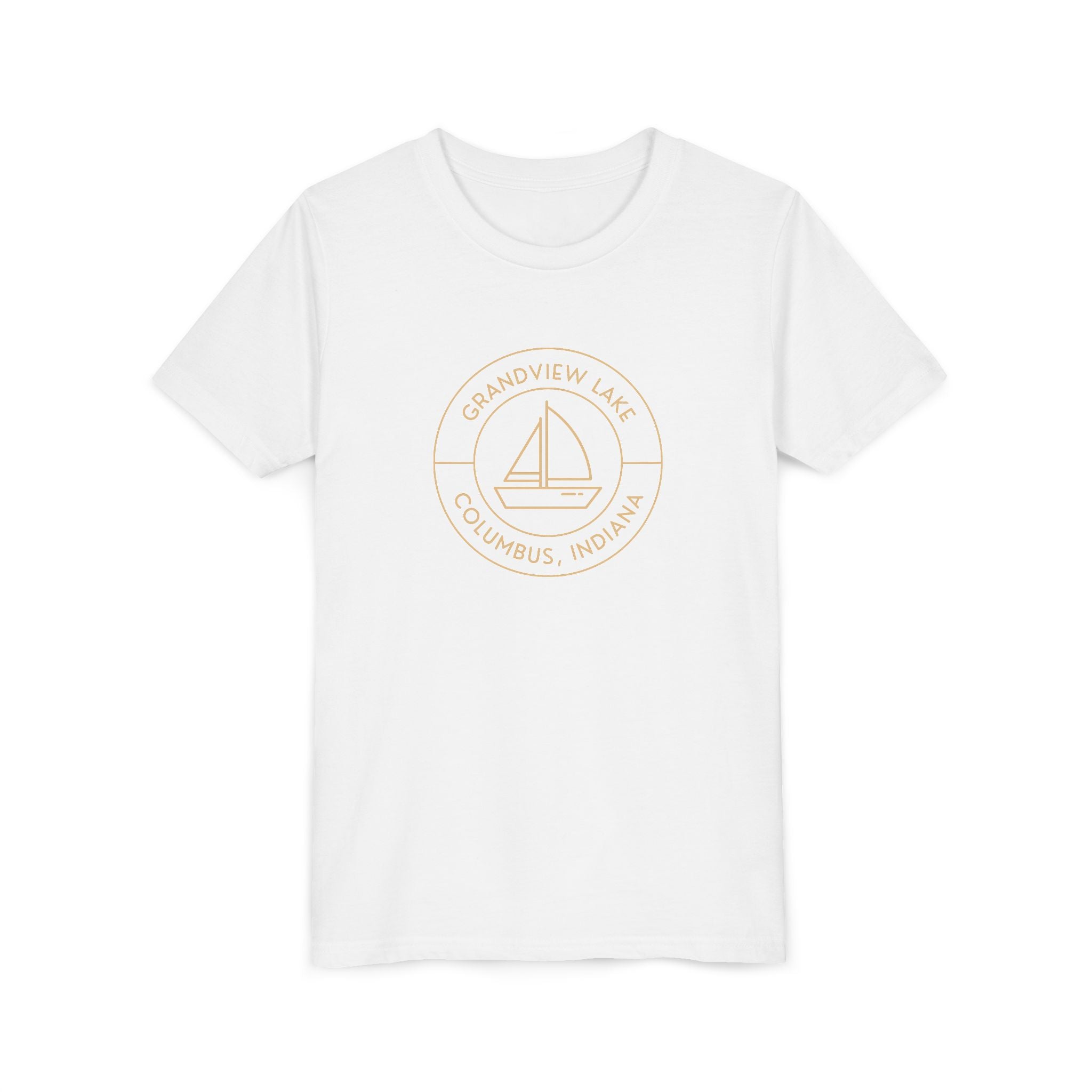 Youth Tee — Sailboat Grandview Lake Kids T-Shirt