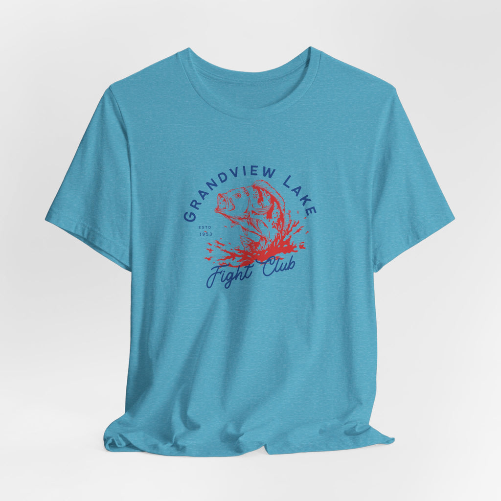 Grandview Lake Fight Club Fishing T-Shirt