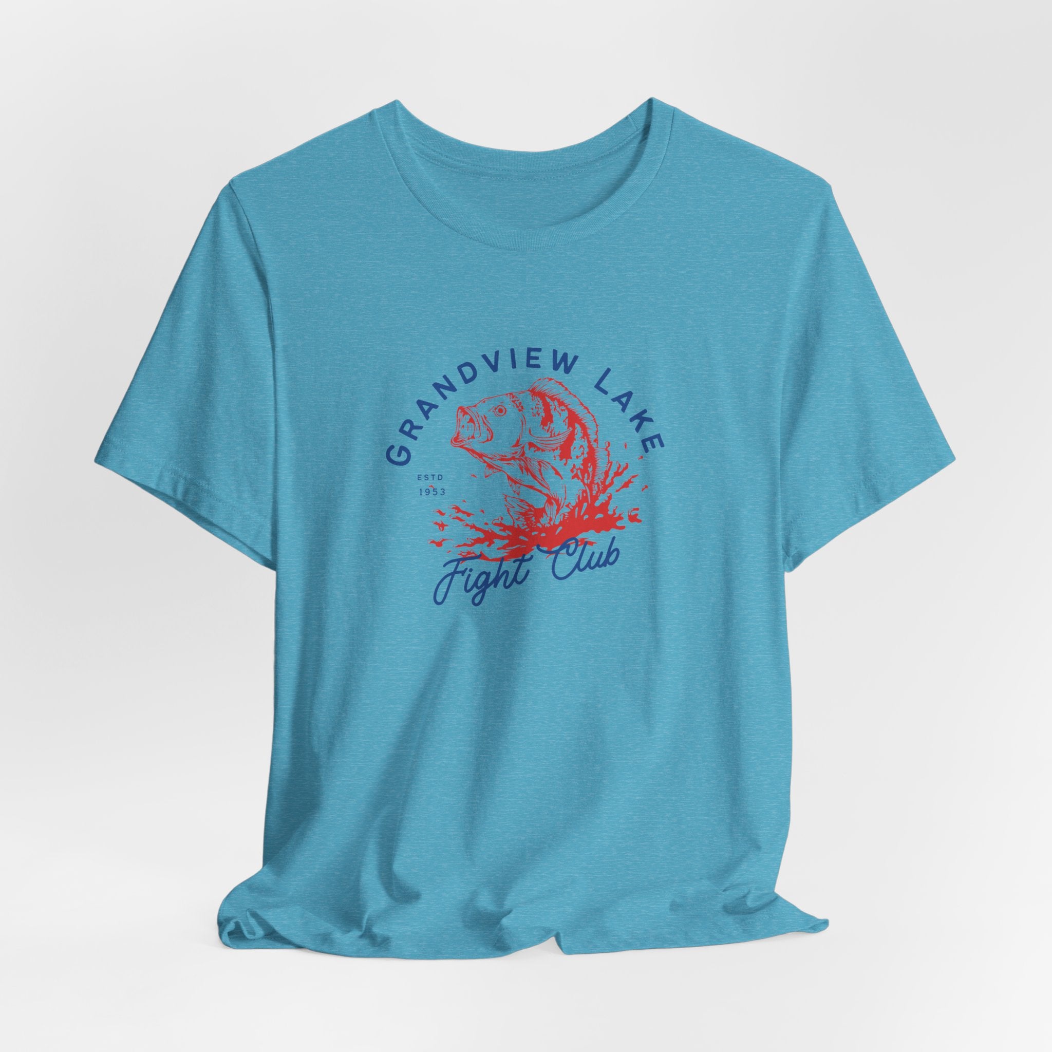Grandview Lake Fight Club Fishing T-Shirt