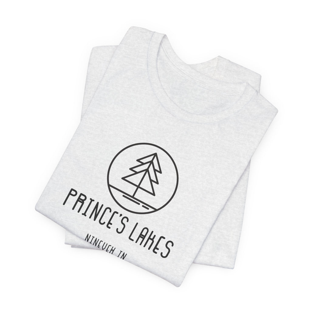 Prince's Lakes Minimalist Tee — Lake Forest Graphic Short Sleeve Shirt