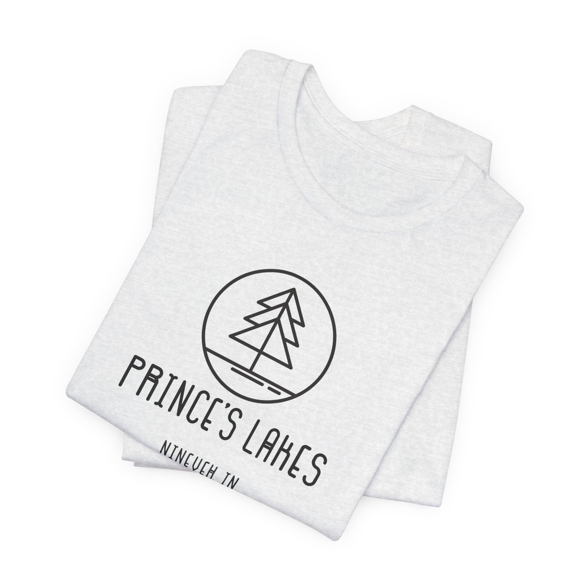 Prince's Lakes Minimalist Tee — Lake Forest Graphic Short Sleeve Shirt