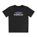 Youth Performance Tee — Grandview Lake Retro Sunset Camp Shirt