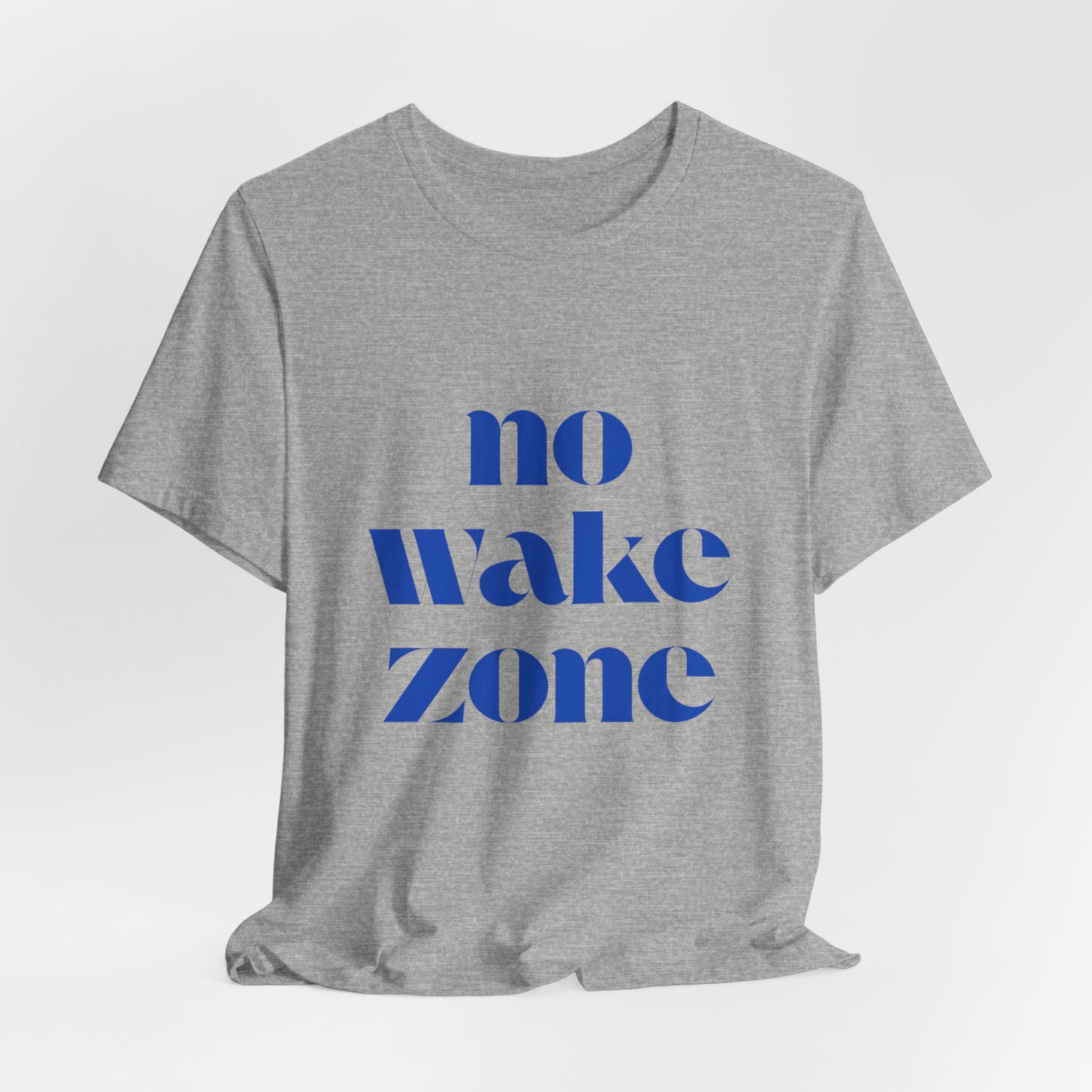 No Wake Zone T-Shirt — Nautical Relaxed Graphic Tee