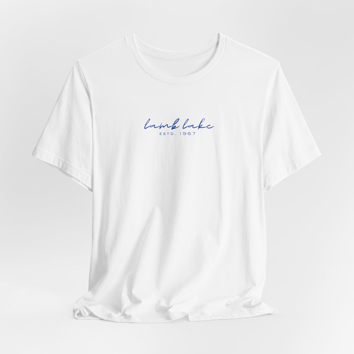 'lamb lake" Unisex Jersey Short Sleeve Tee