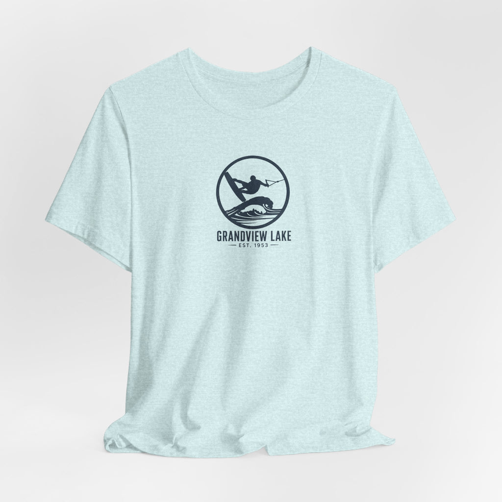 Grandview Lake Wakesurf Emblem Tee — Unisex