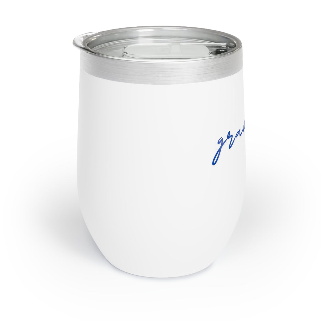 Chill Wine Tumbler- Grandview Lake Script