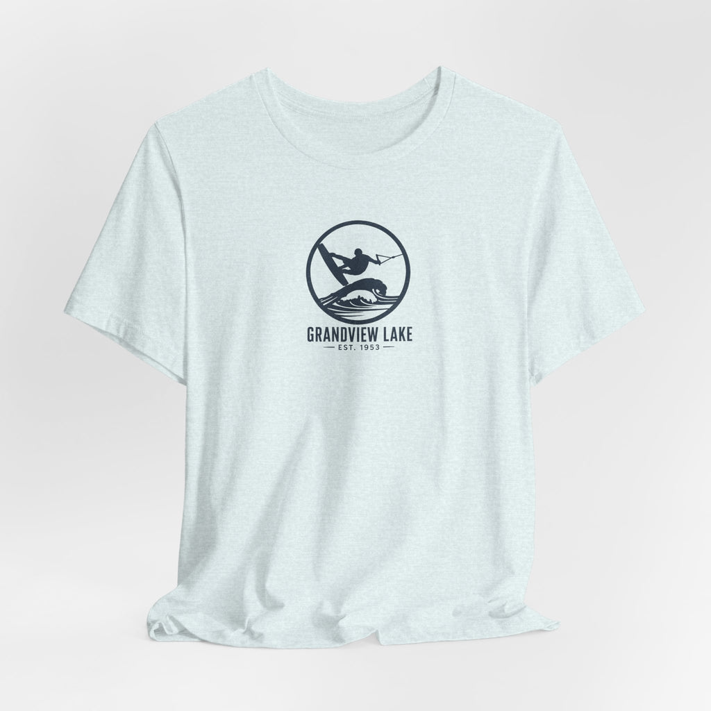 Grandview Lake Wakesurf Emblem Tee — Unisex