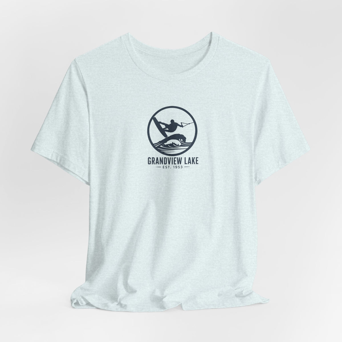 Grandview Lake Wakesurf Emblem Tee — Unisex