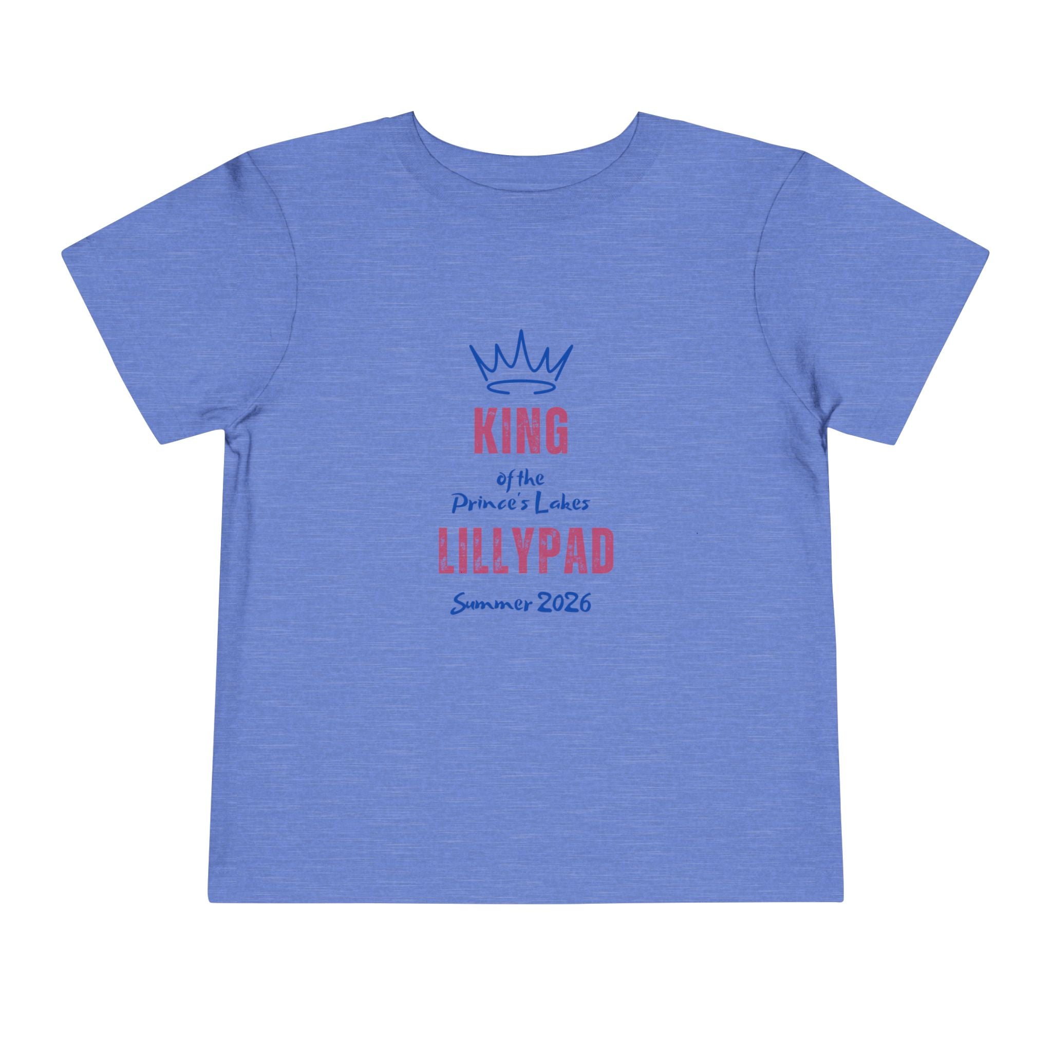 King of the Lillypad Toddler Tee — Prince's Lakes Summer 2026'
