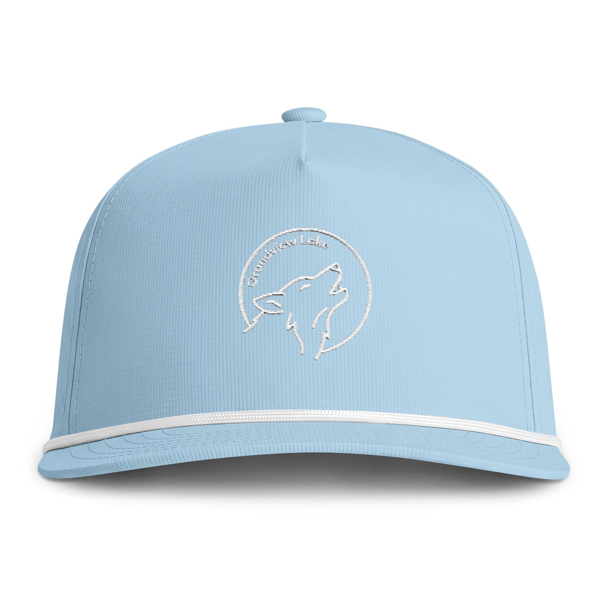 Sunwashed Grandview Full Moon Club Cap — Vintage Rope-Trim Hat