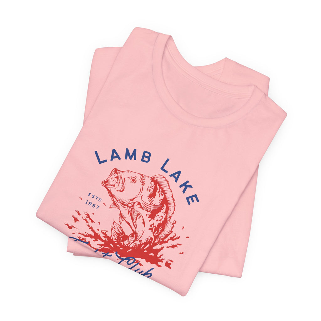 Lamb Lake Fight Club Fishing T-Shirt