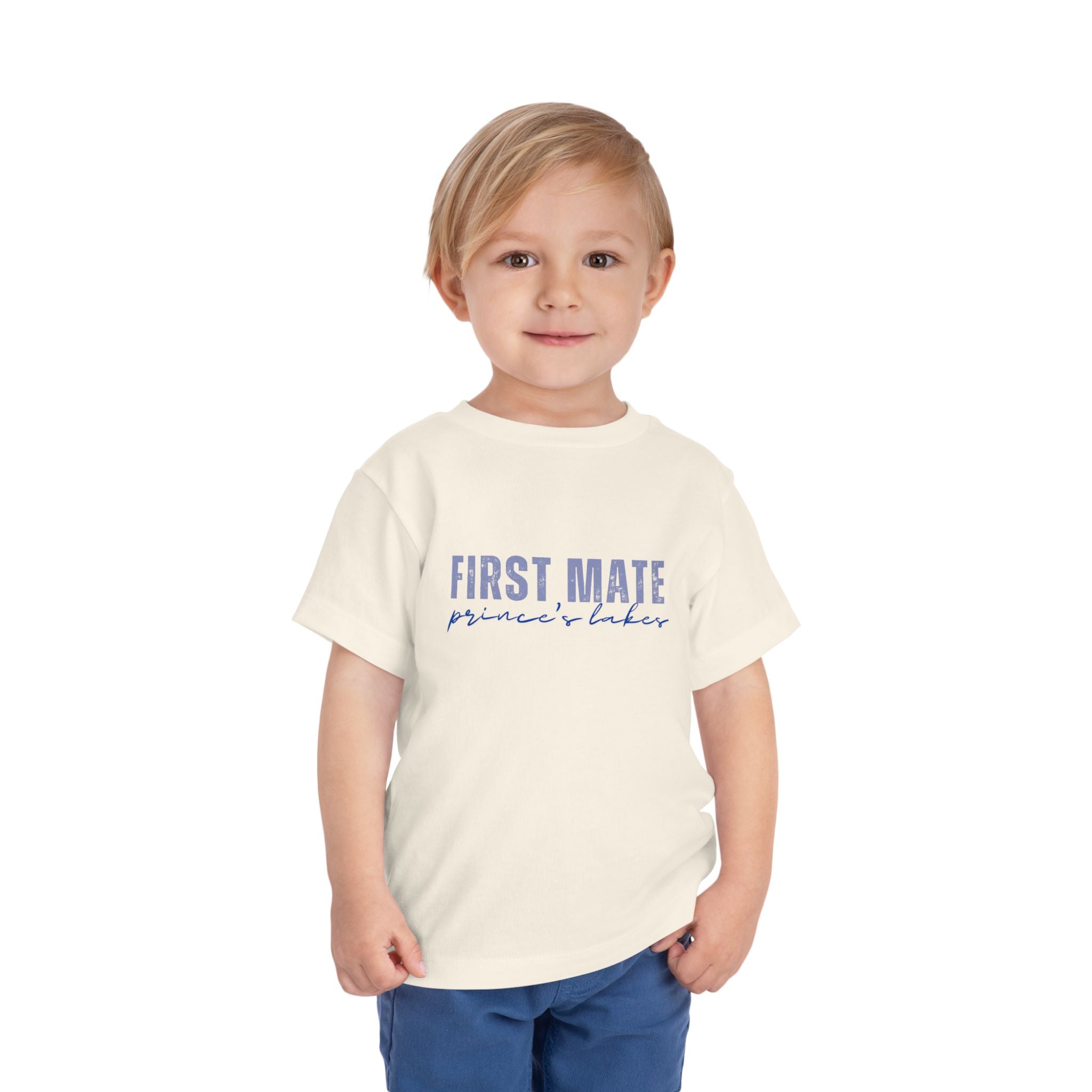 First Mate Toddler Tee — 'First Mate, Prince's Lakes' Nautical Shirt