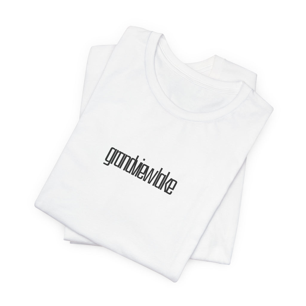 'grandview lake' Graphic Tee —  Minimal Logo T‑Shirt