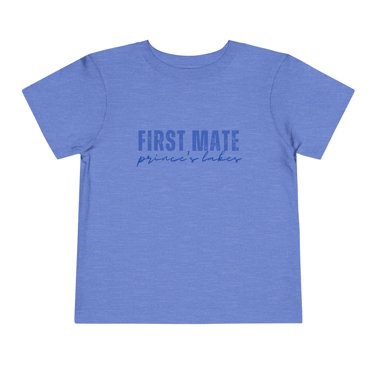 First Mate Toddler Tee — 'First Mate, Prince's Lakes' Nautical Shirt