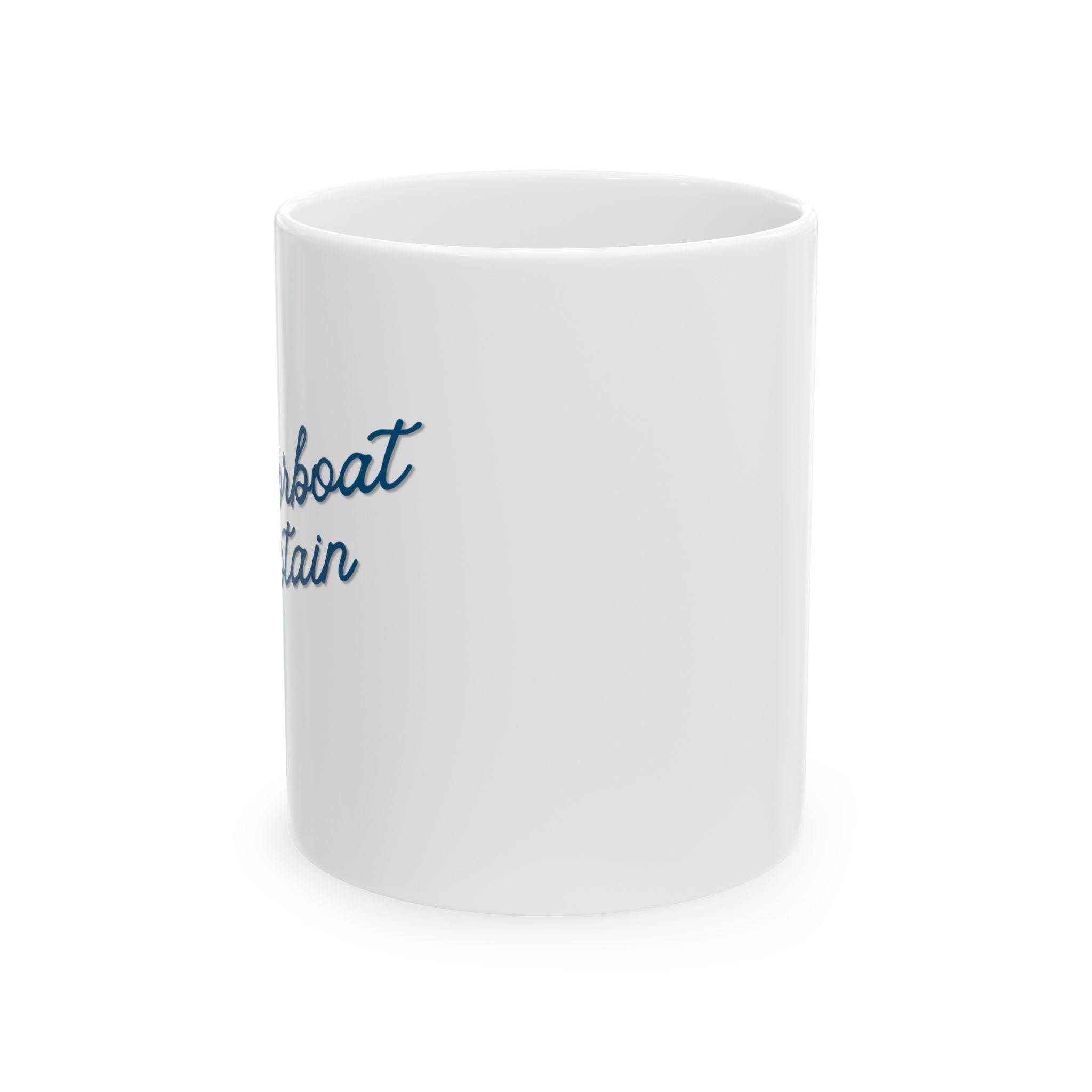 Motorboat Captain Ceramic Coffee Cup (11oz, 15oz)