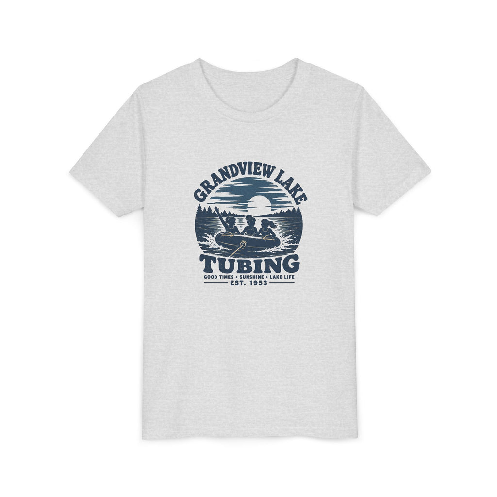 Grandview Lake Tubing Youth Tee – Kids Summer Lake T-Shirt