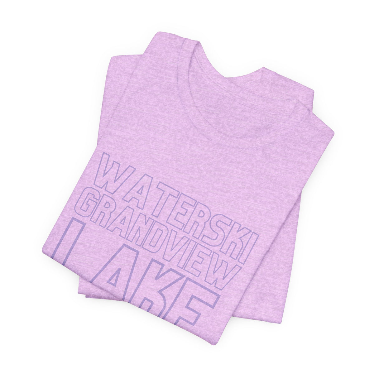Grandview Lake Columbus Indiana Waterski Tee — Vintage Beach Town T‑Shirt