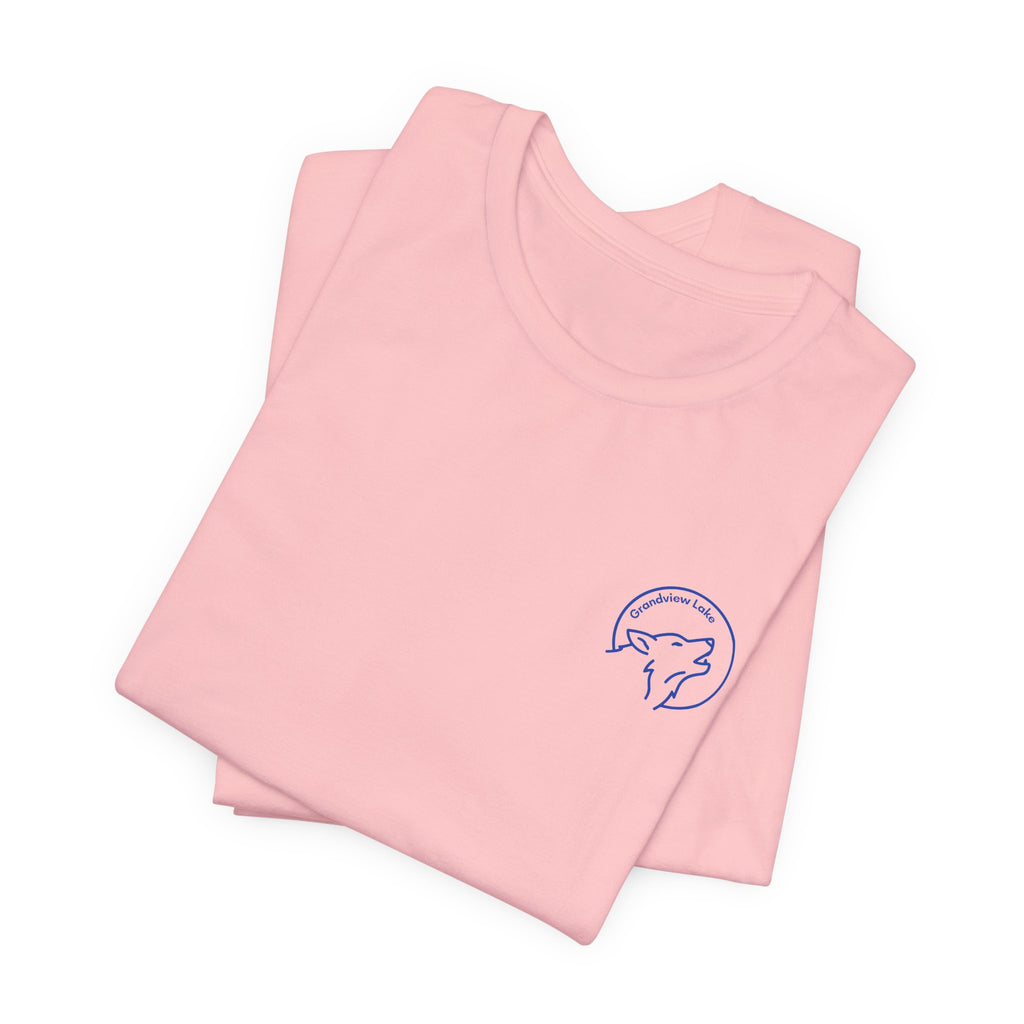 Grandview Full Moon Club Lake T-Shirt — Wolf Moon Graphic Tee