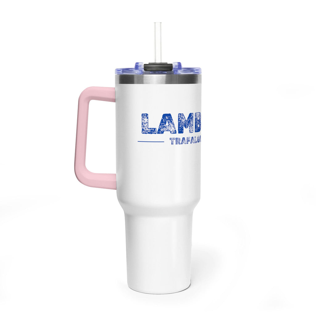 Lamb Lake Boat 40oz Vacuum Tumbler – Insulated Travel Mug