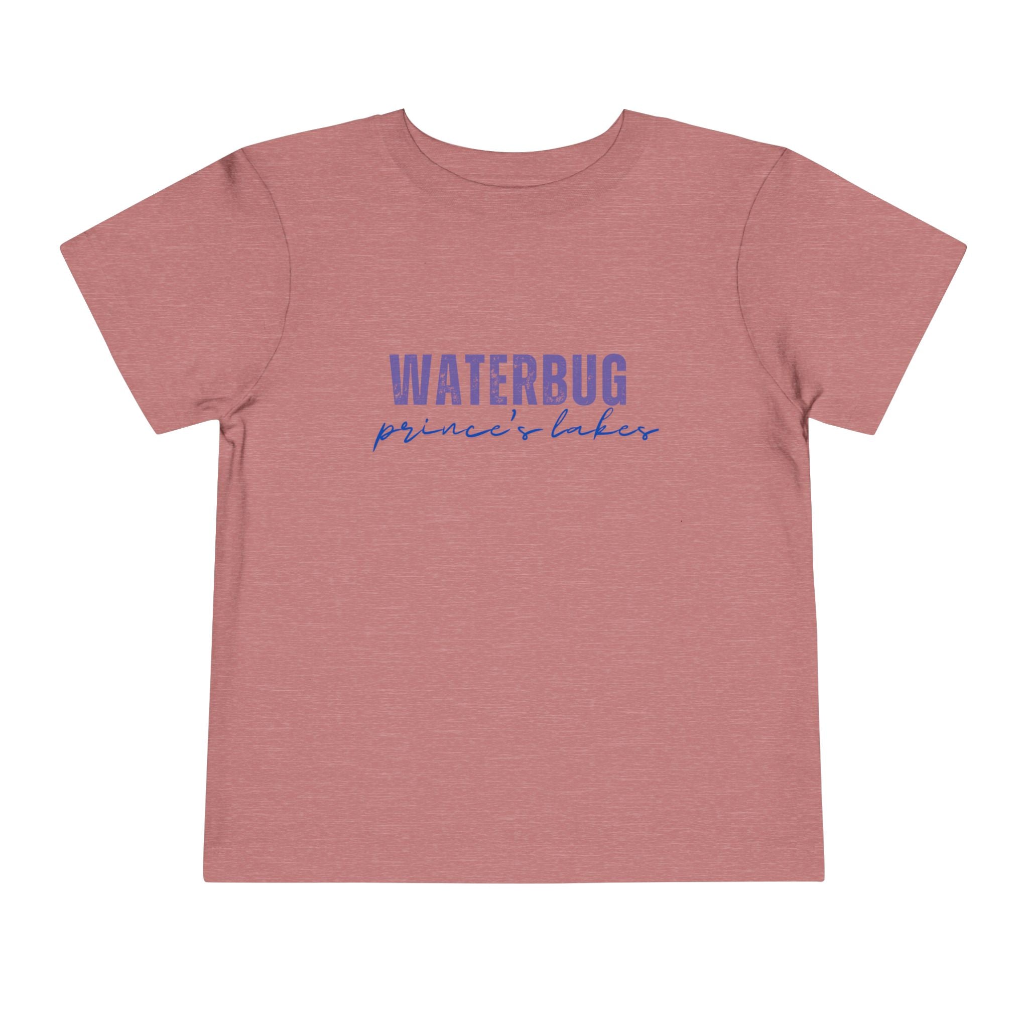 Toddler Tee — "WATERBUG prince's lakes" Water-Inspired Kids T-Shirt