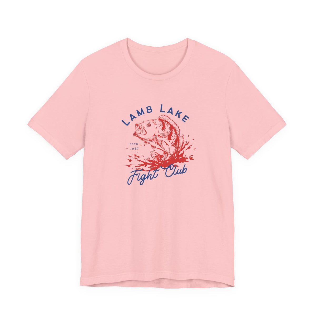 Lamb Lake Fight Club Fishing T-Shirt