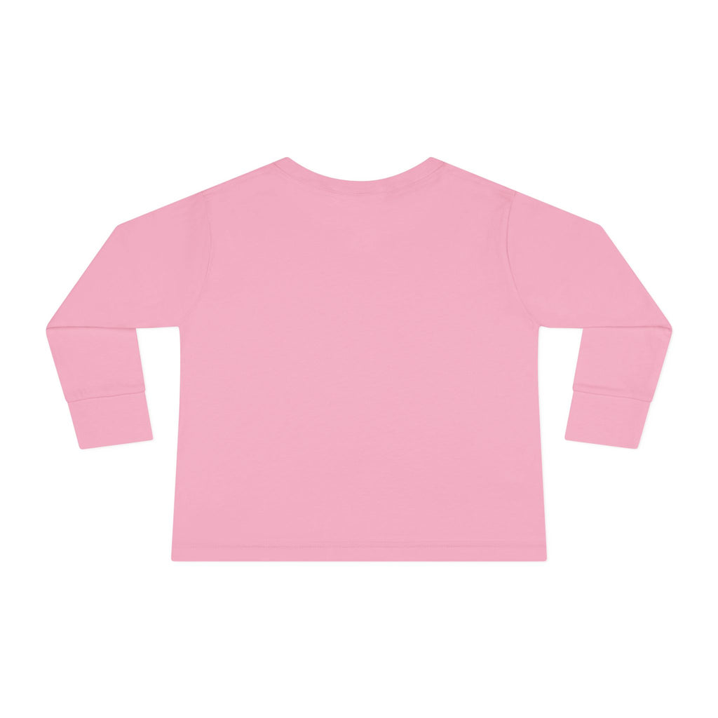 Toddler Long Sleeve Tee — "Prince's Lakes" Hand-Drawn Fish Graphic