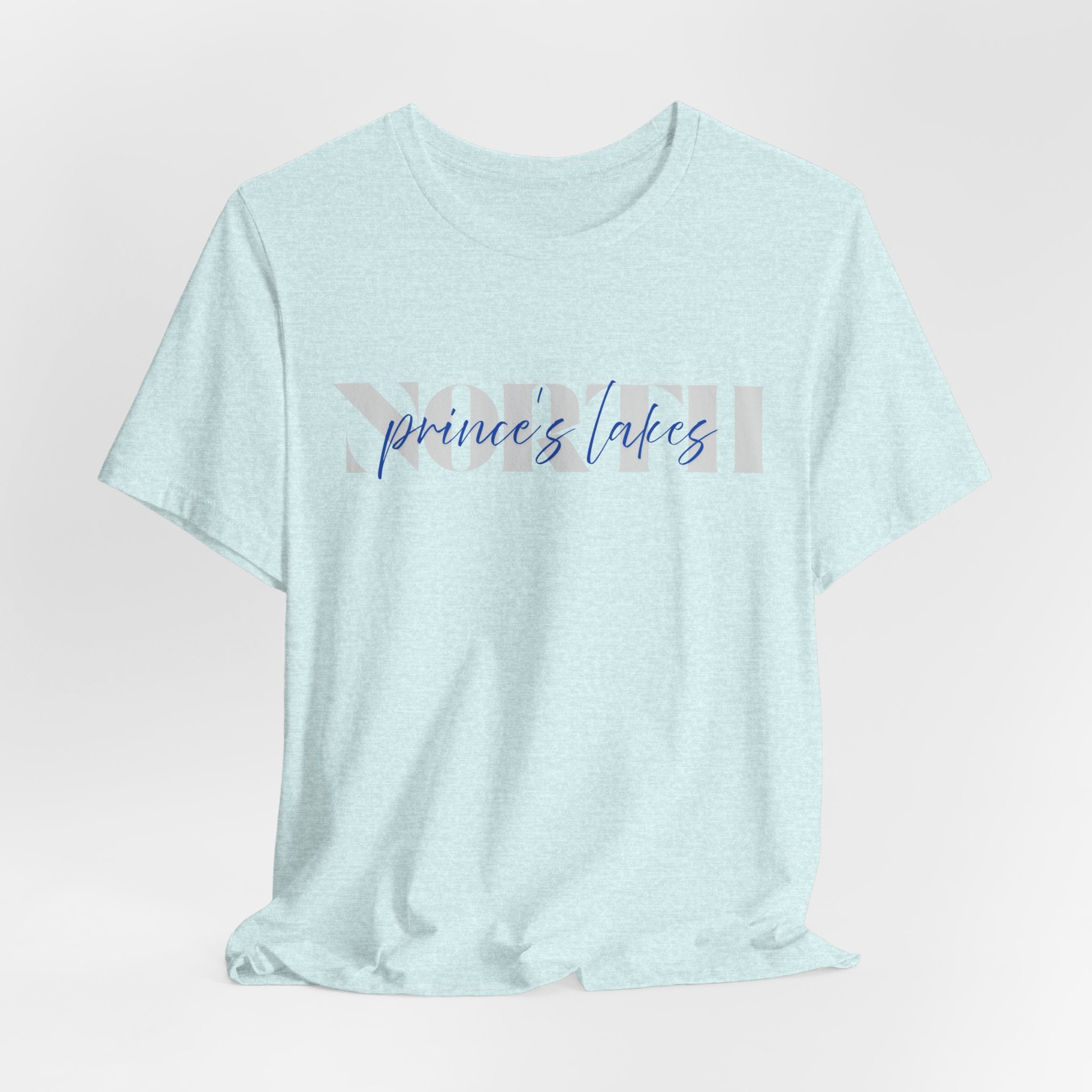 Prince's Lakes NORTH Tee — Script Graphic T-Shirt