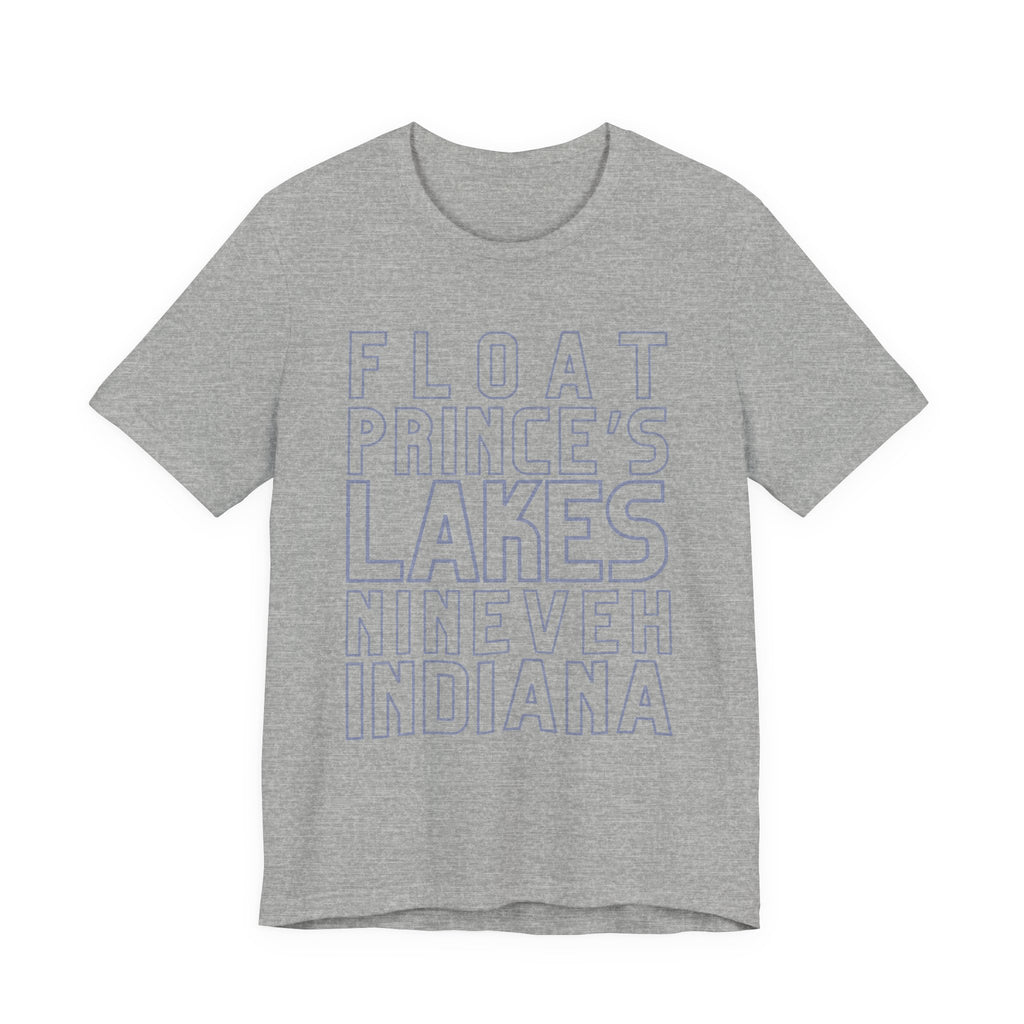 Float Prince's Lakes Nineveh Indiana T-Shirt