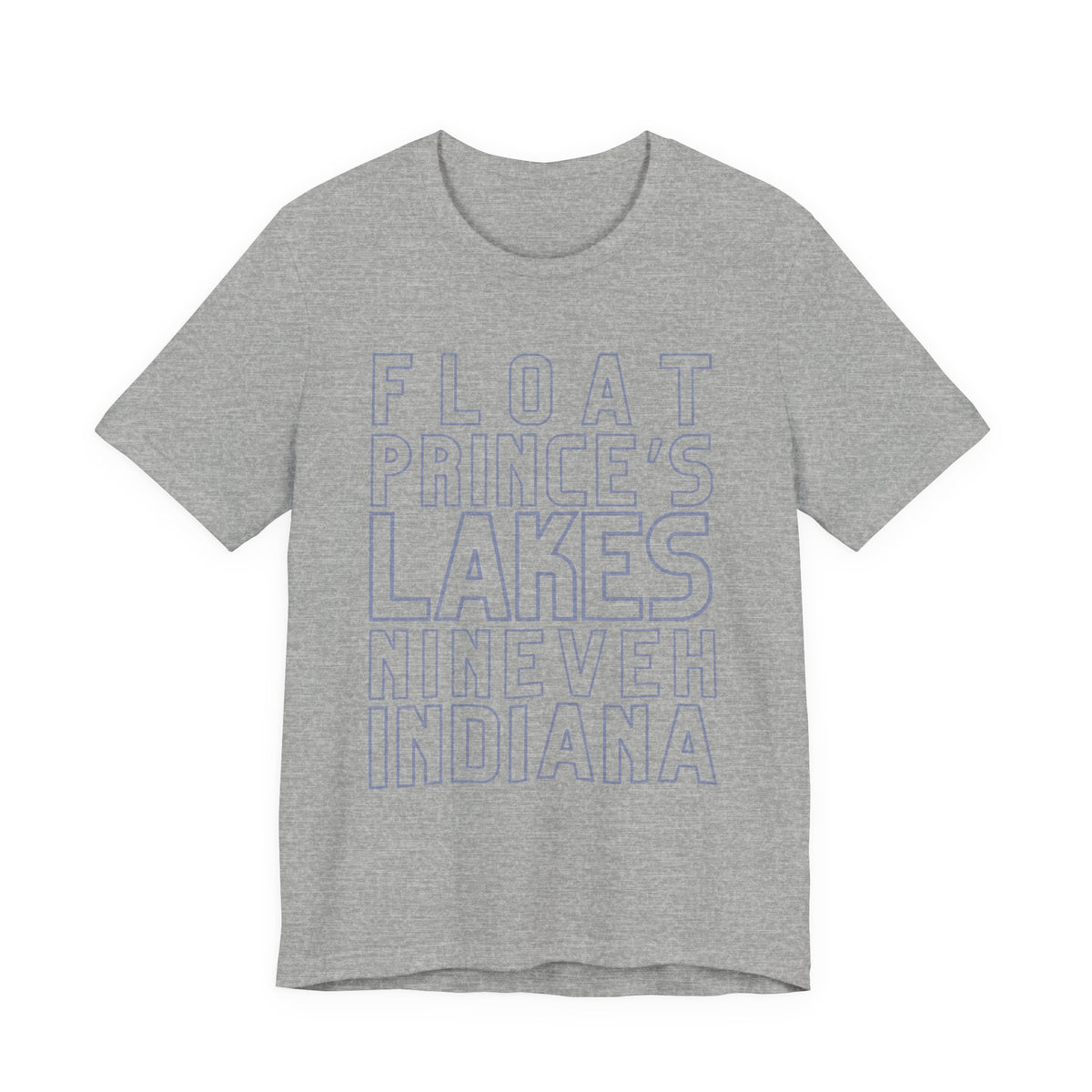 Float Prince's Lakes Nineveh Indiana T-Shirt