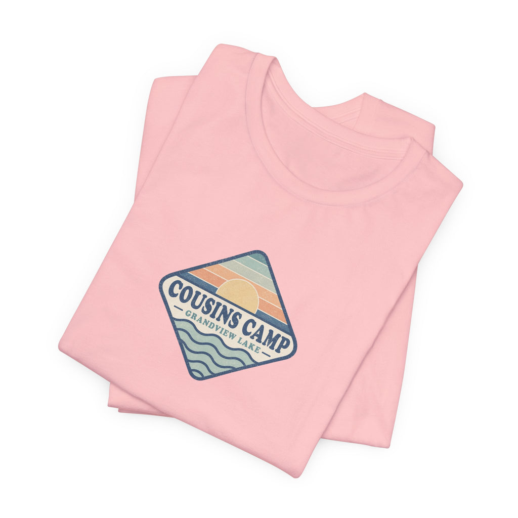 Camp Staff T-Shirt — 'Cousins Camp' Vintage Lake Tee