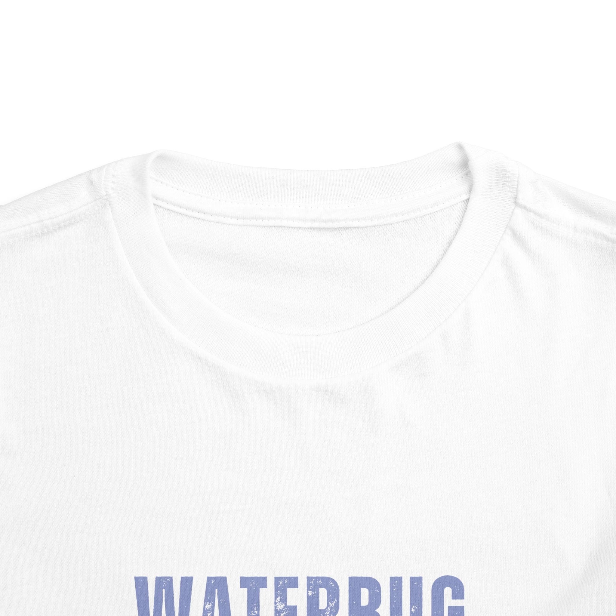 Toddler Tee — "WATERBUG prince's lakes" Water-Inspired Kids T-Shirt