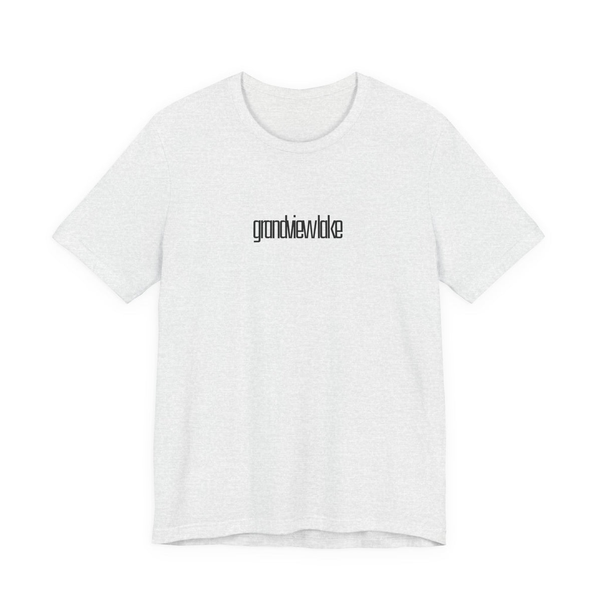 'grandview lake' Graphic Tee —  Minimal Logo T‑Shirt