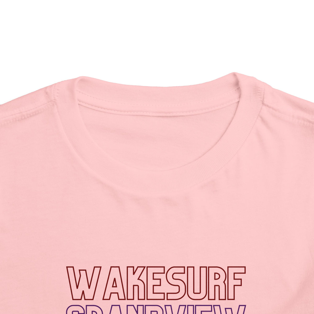 Grandview Lake Columbus Indiana Toddler Tee — Wakesurf Grandview Summer Shirt