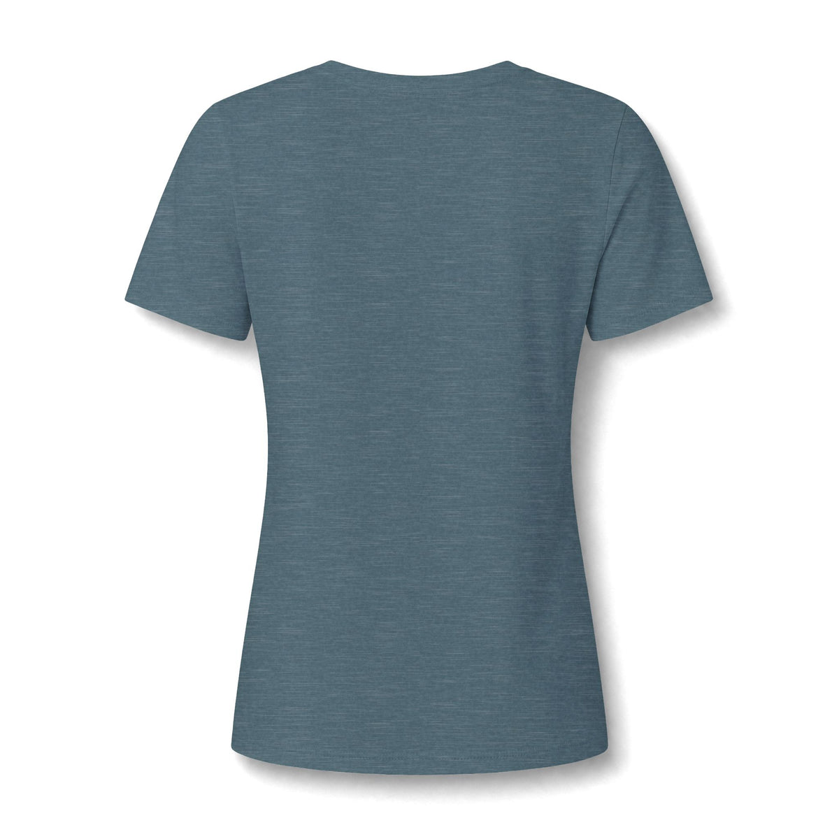 Grandview Lake Women's V-Neck Tee — Sunset Lake Graphic
