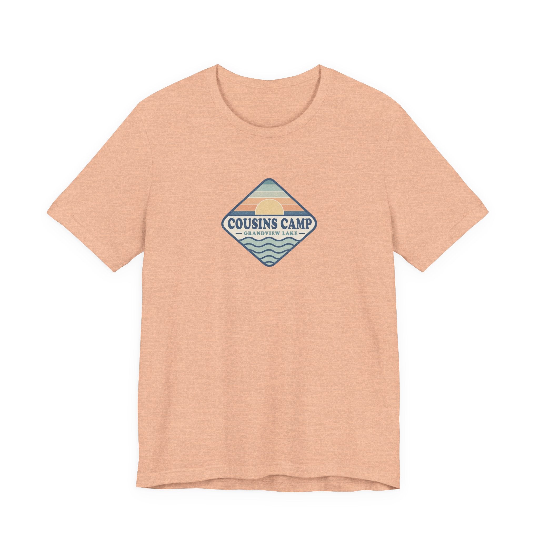 Camp Staff T-Shirt — 'Cousins Camp' Vintage Lake Tee