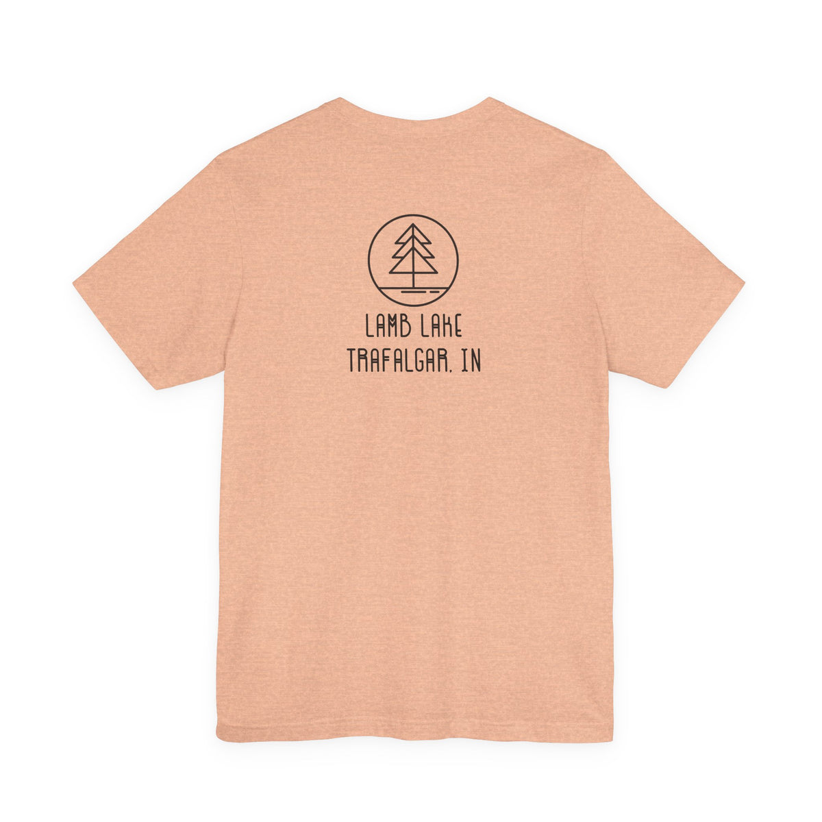 Lamb Lake Minimalist Tee — Lake Forest Graphic Short Sleeve Shirt
