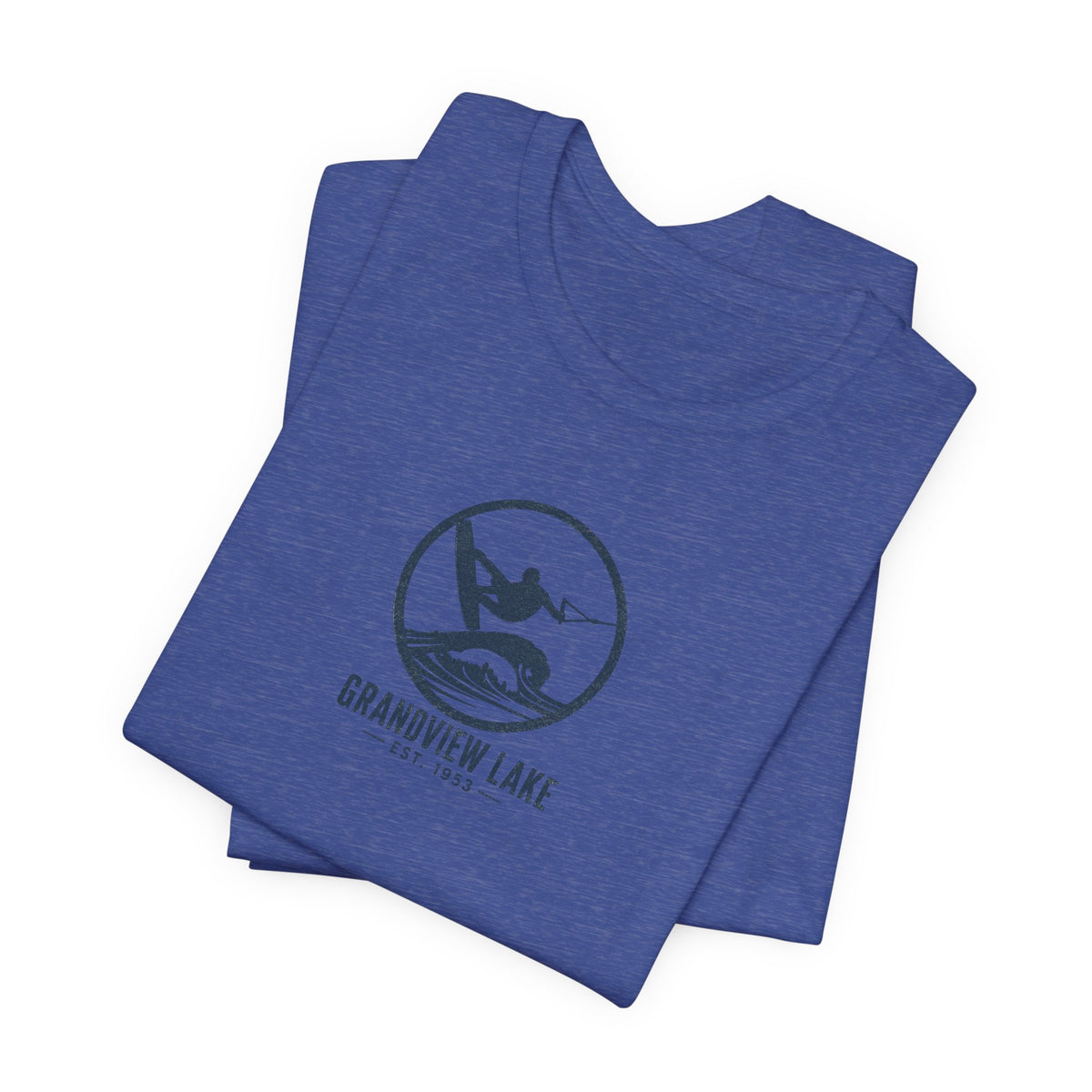 Grandview Lake Wakesurf Emblem Tee — Unisex