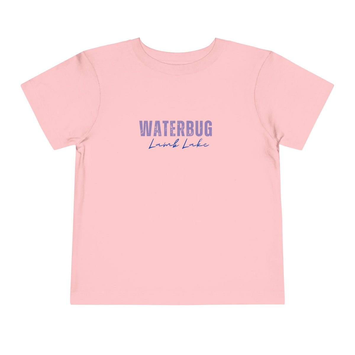 Toddler Tee — "WATERBUG Lamb Lake" Water-Inspired Kids T-Shirt