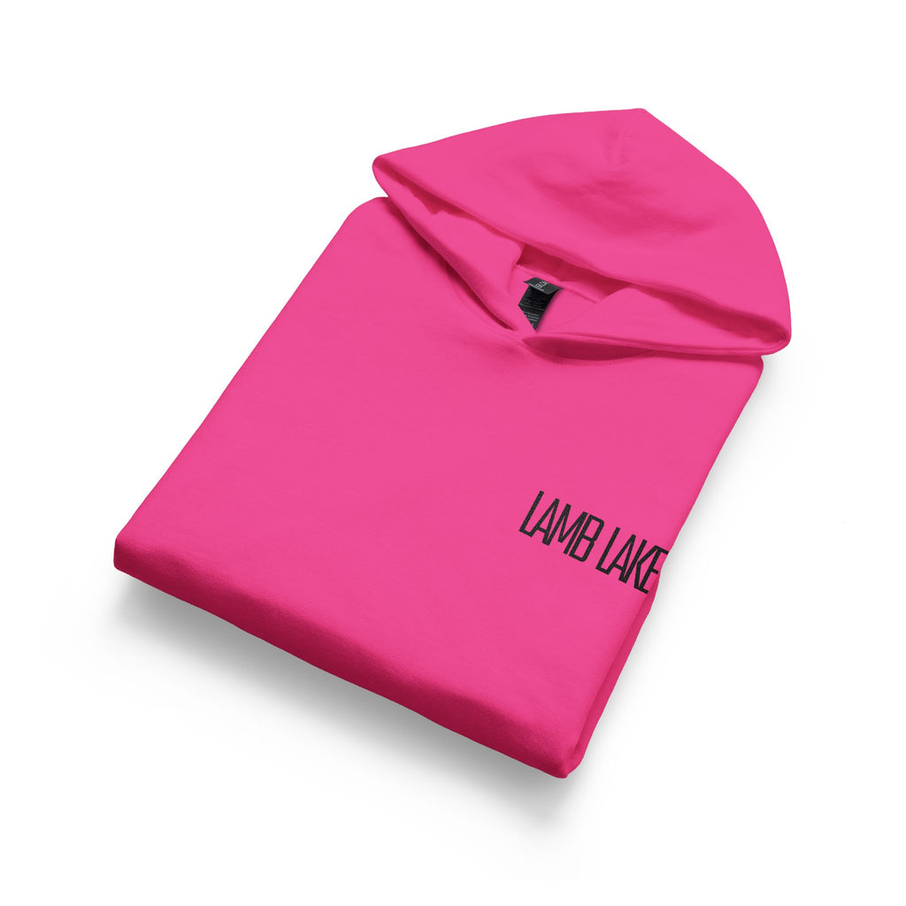 Youth Hoodie - LAMB LAKE Pocket Graphic