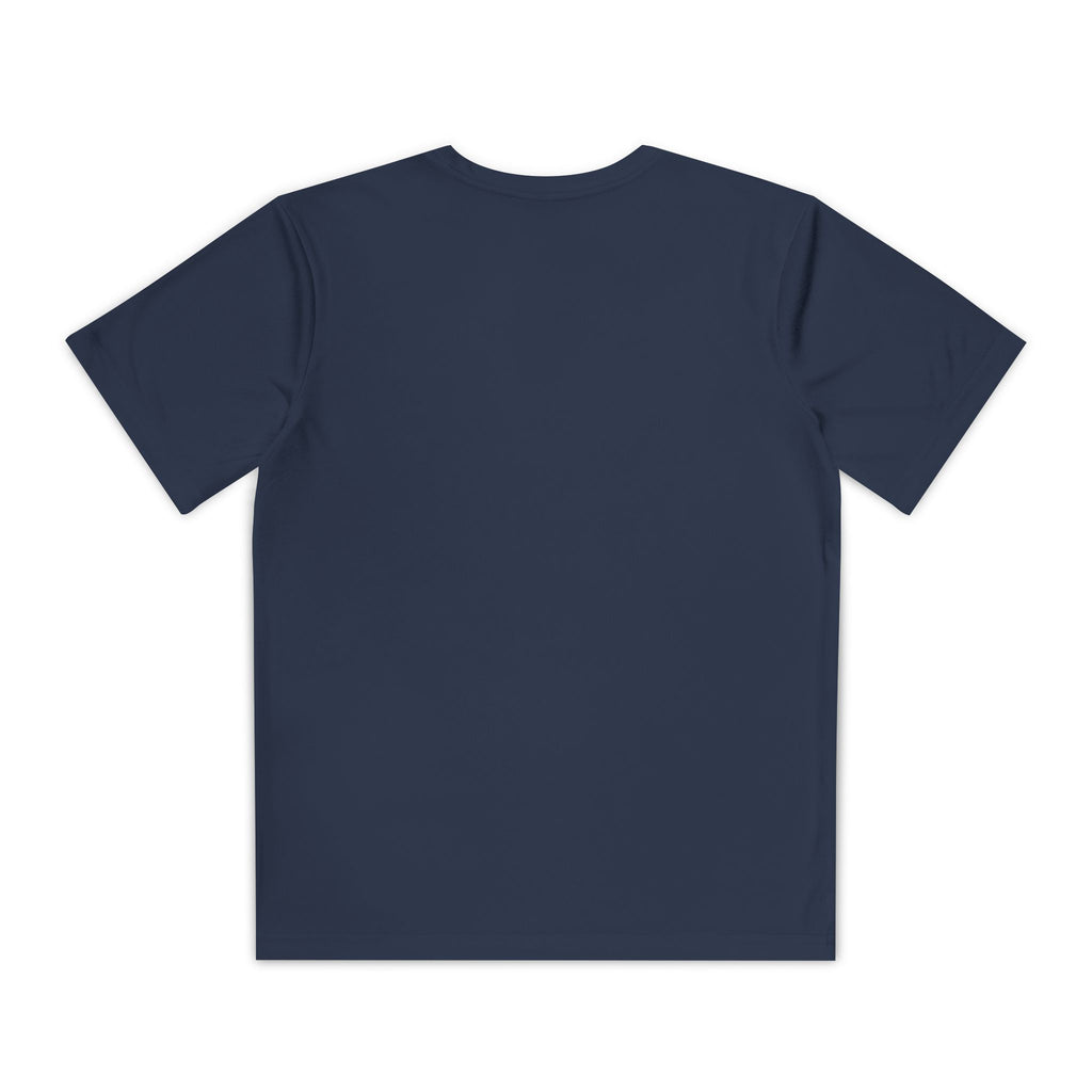 Prince's Lakes Youth Performance Tee — Retro Sunset Camp Shirt