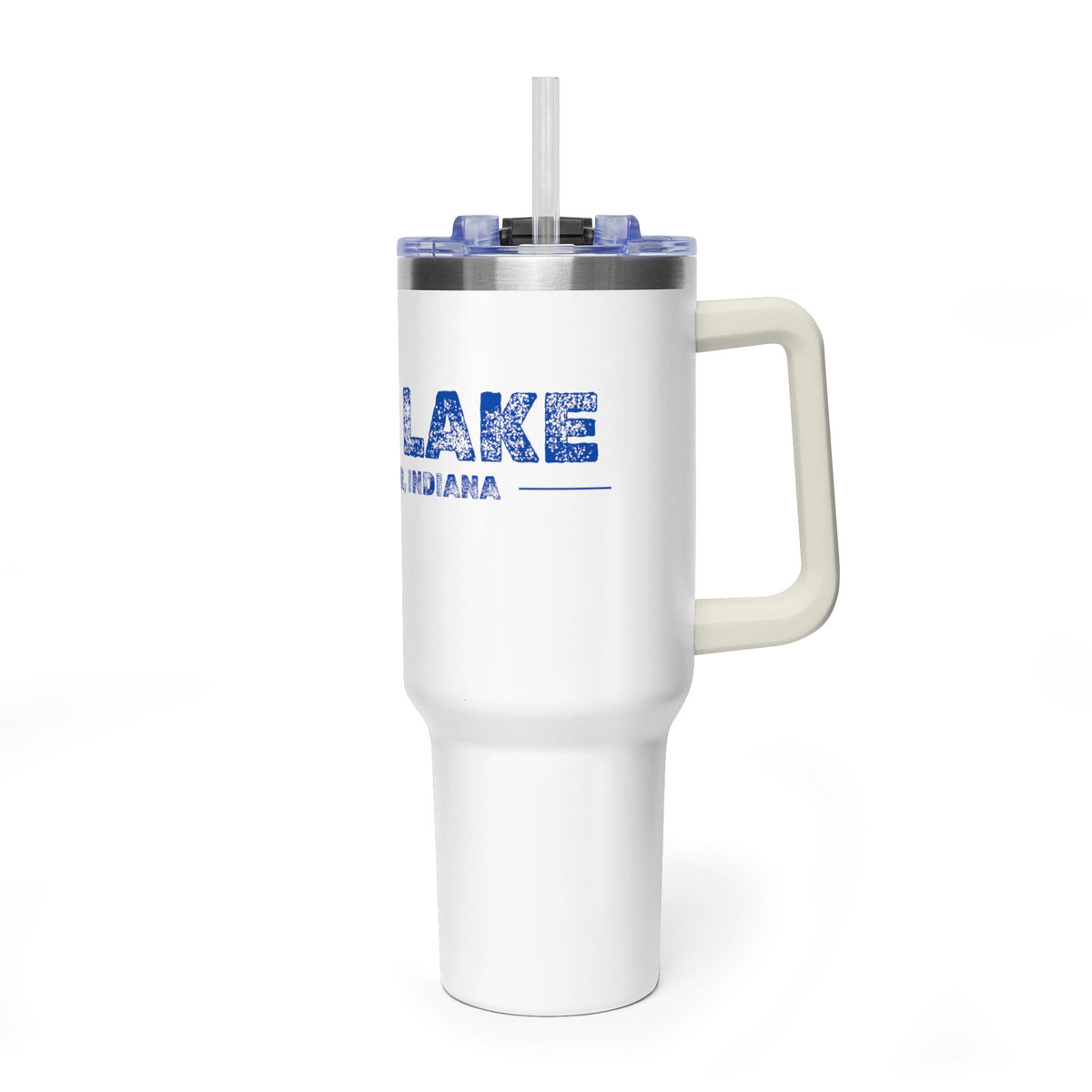 Lamb Lake Boat 40oz Vacuum Tumbler – Insulated Travel Mug