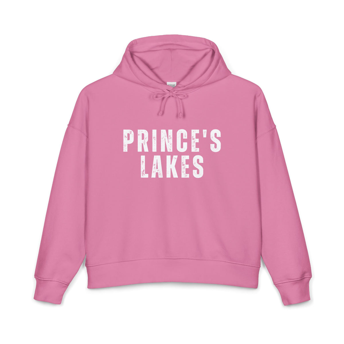 Prince's Lakes Organic Women's Hoodie — 'PRINCE'S LAKES' Cozy Pullover