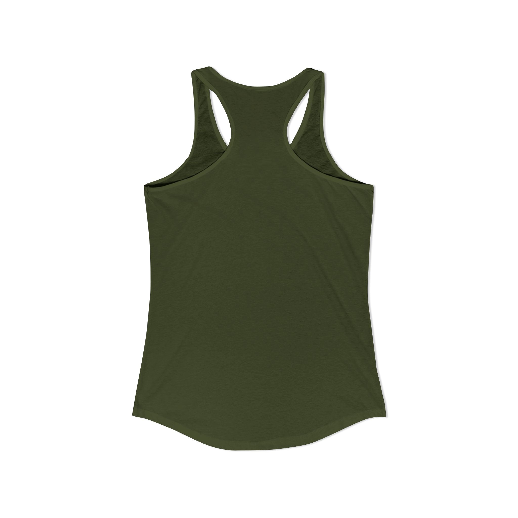 Women's Racerback Tank- "Kayak Prince's Lakes"