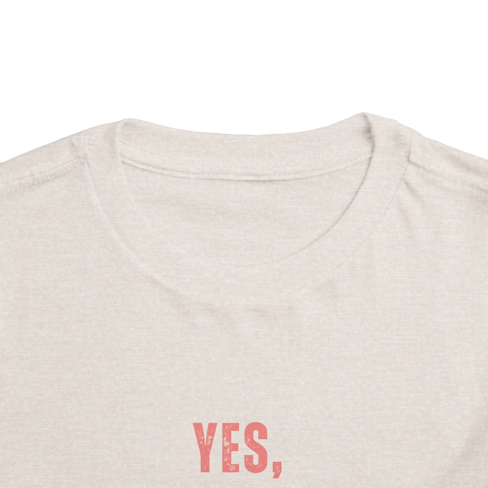 Toddler Tee — "Yes, I Am a Pirate" Text Kids Shirt