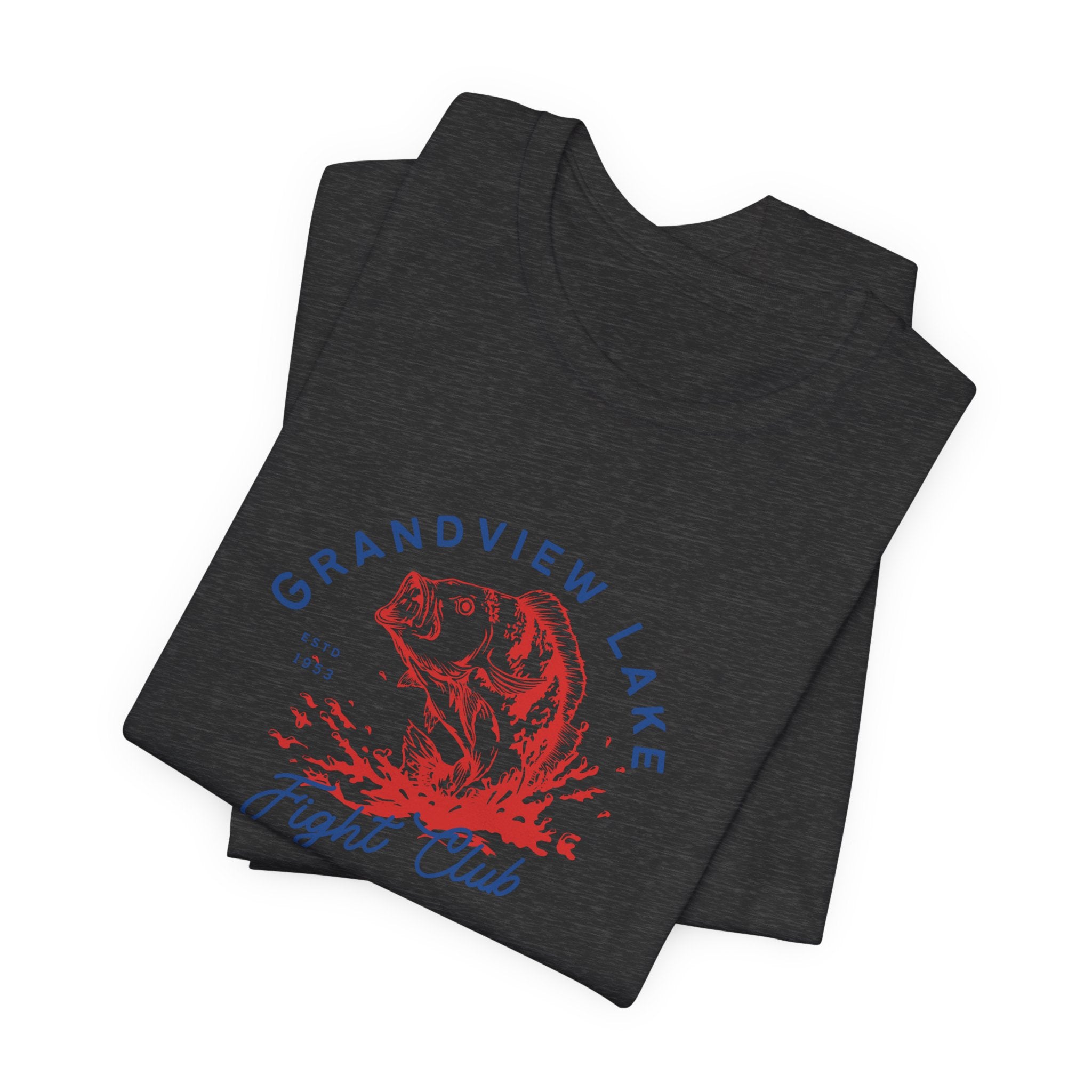 Grandview Lake Fight Club Fishing T-Shirt
